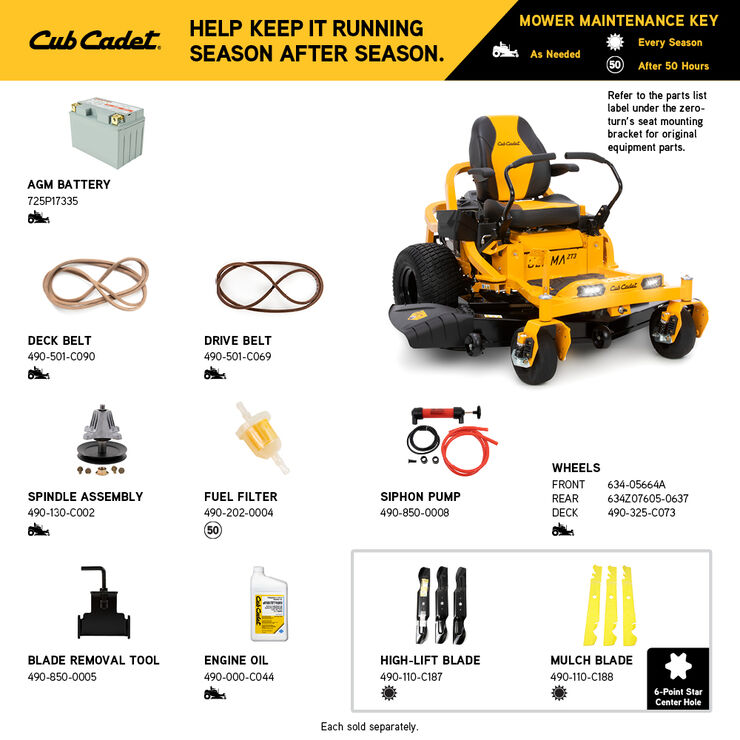 Cub Cadet ZT3 60 Cedar Street Sales Rentals